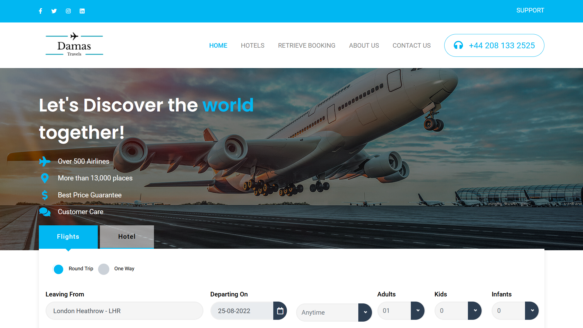 Travel Agency Website PHP 