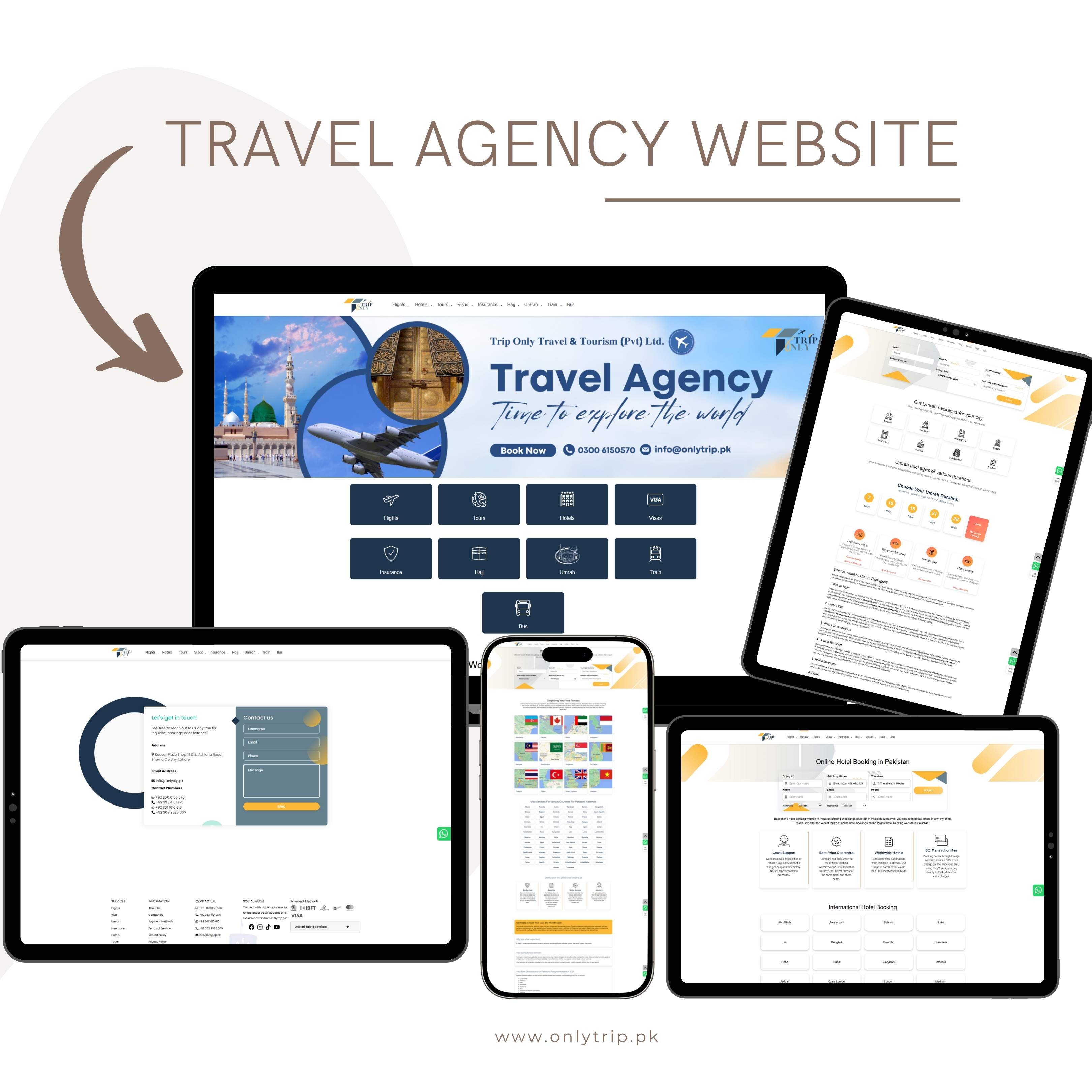 Only Trip Travel Booking Platform